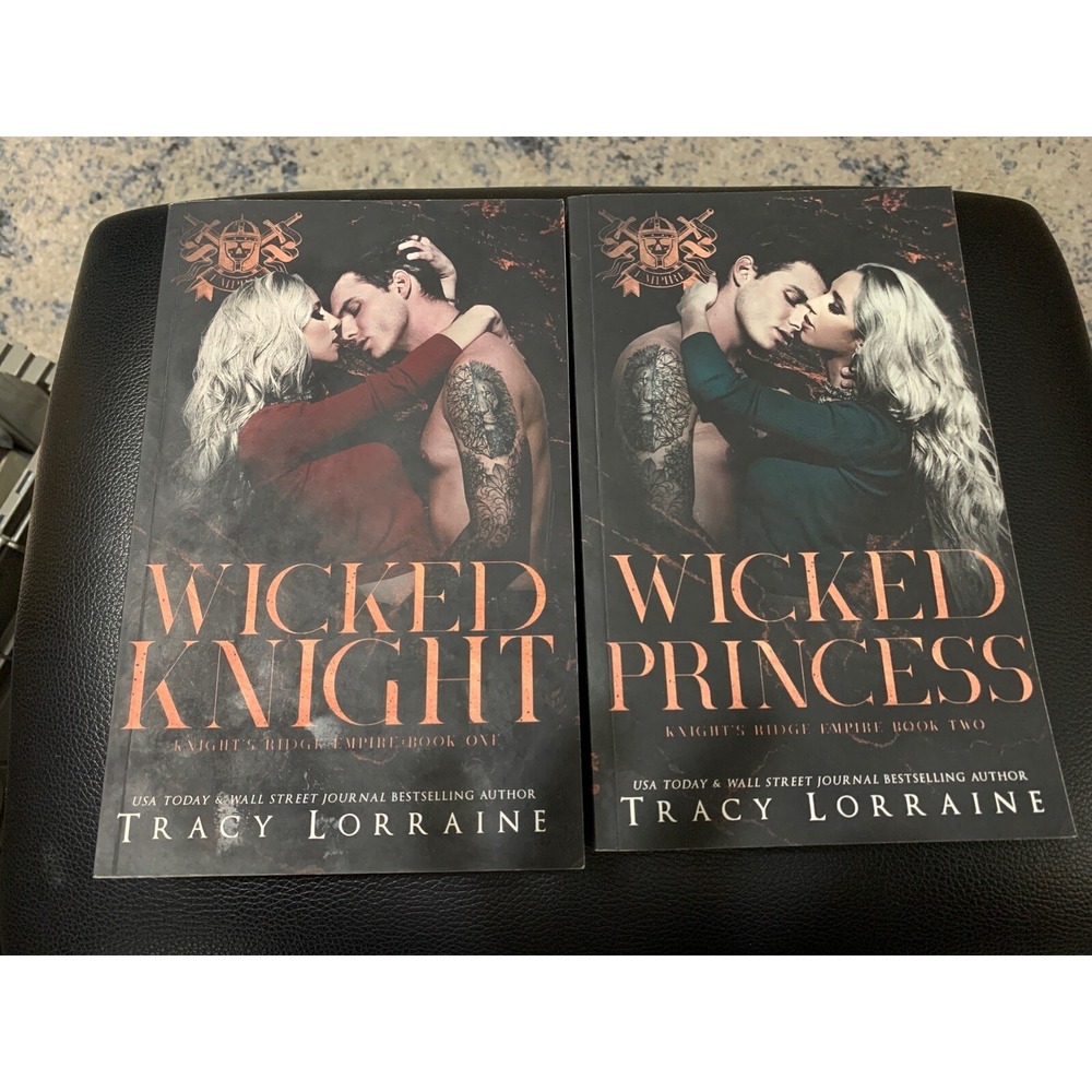 Tracy Lorraine Paperback Books Wicked Knight Wicked Princess Lot Of Two